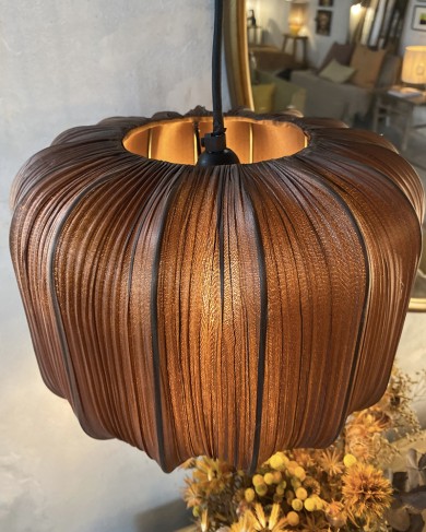 Farol suspension in satin fabric