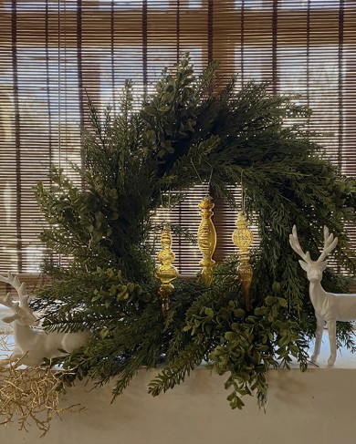 Terracotta hanging bell & ornament