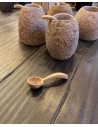 Teak salt little Spoon