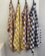 Vintage Gingham Linen Kitchen towel Maison de Vacances