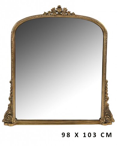 Miroir Gold Frame - Cécile Siméone x La Maison Pernoise