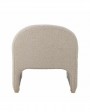 Fauteuil Neel en tissu bouclé