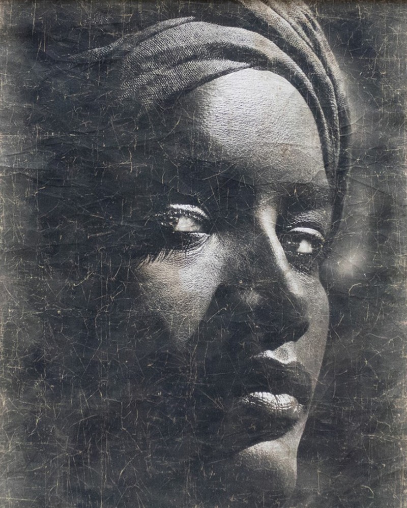 Creased paper Panel Elisabeth