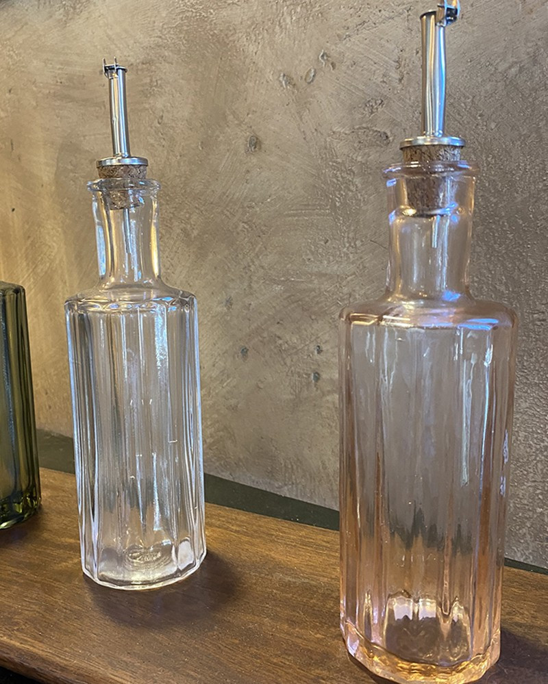 Recycled glass Brût Oil Bottle
