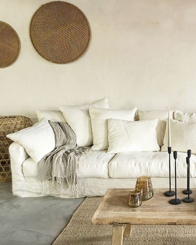 Linen Sofa BIARRITZ 4PL - modular