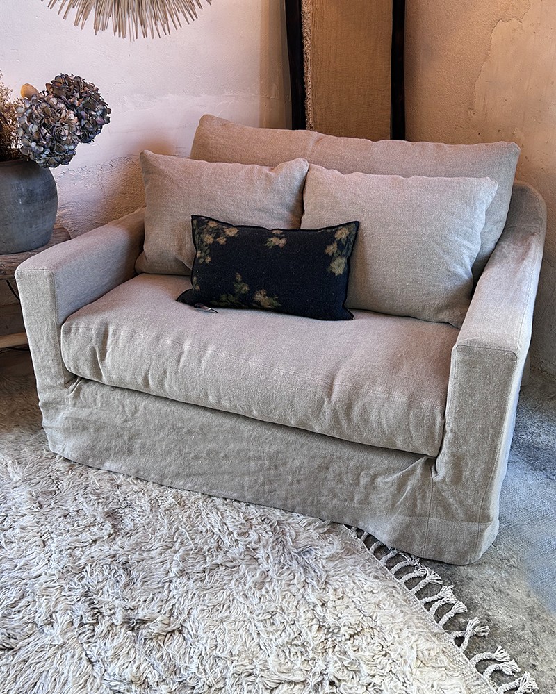 Fauteuil XL Biscarrosse en Lin