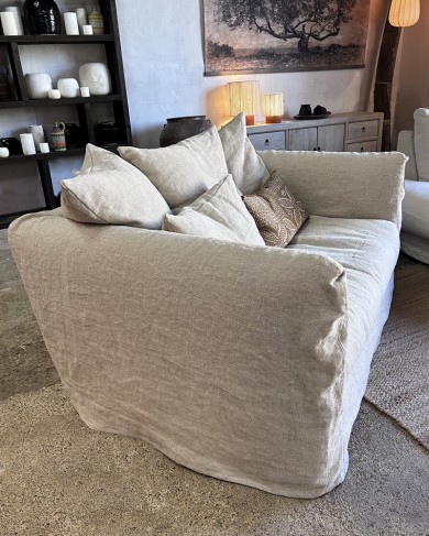 Fauteuil FARO XL en Lin