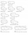 Polyester & linen Sofa Combination Edda 5PL - MODULAR