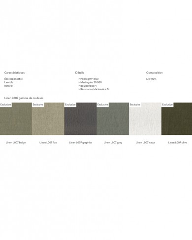 Linen Divan Sofa HEAVEN 3PL - MODULAR