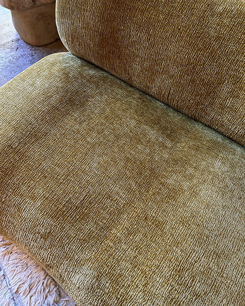 Polyester Moutarde Hinton Armchair
