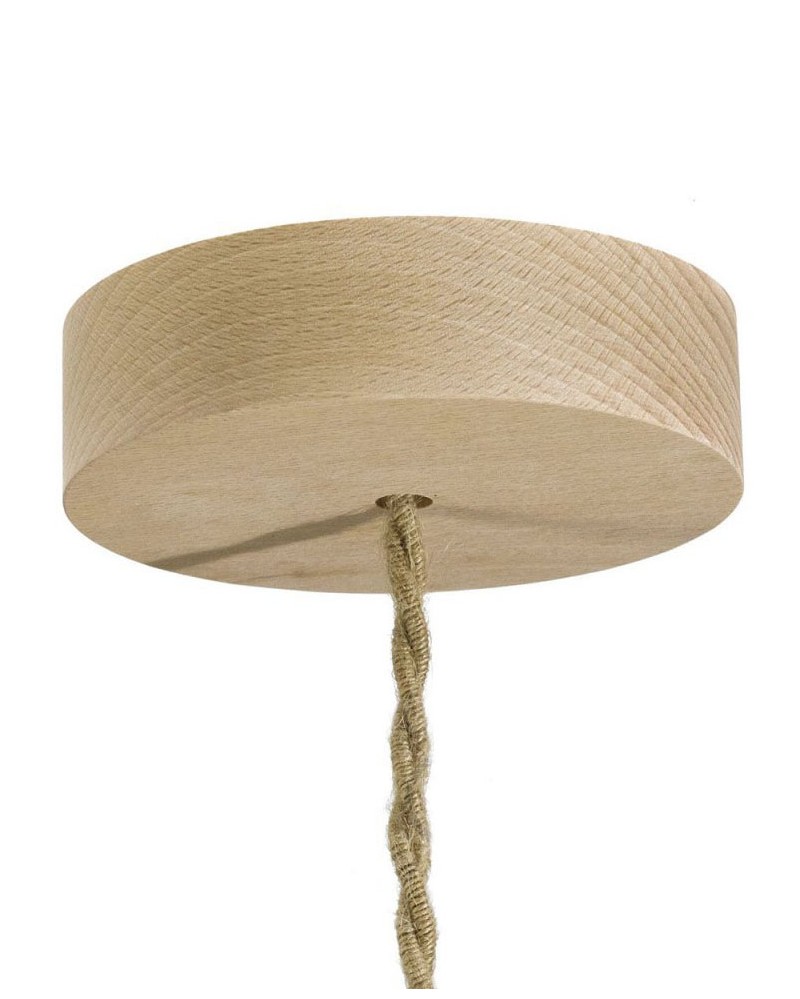 Cylindrical wooden Ceiling Rose