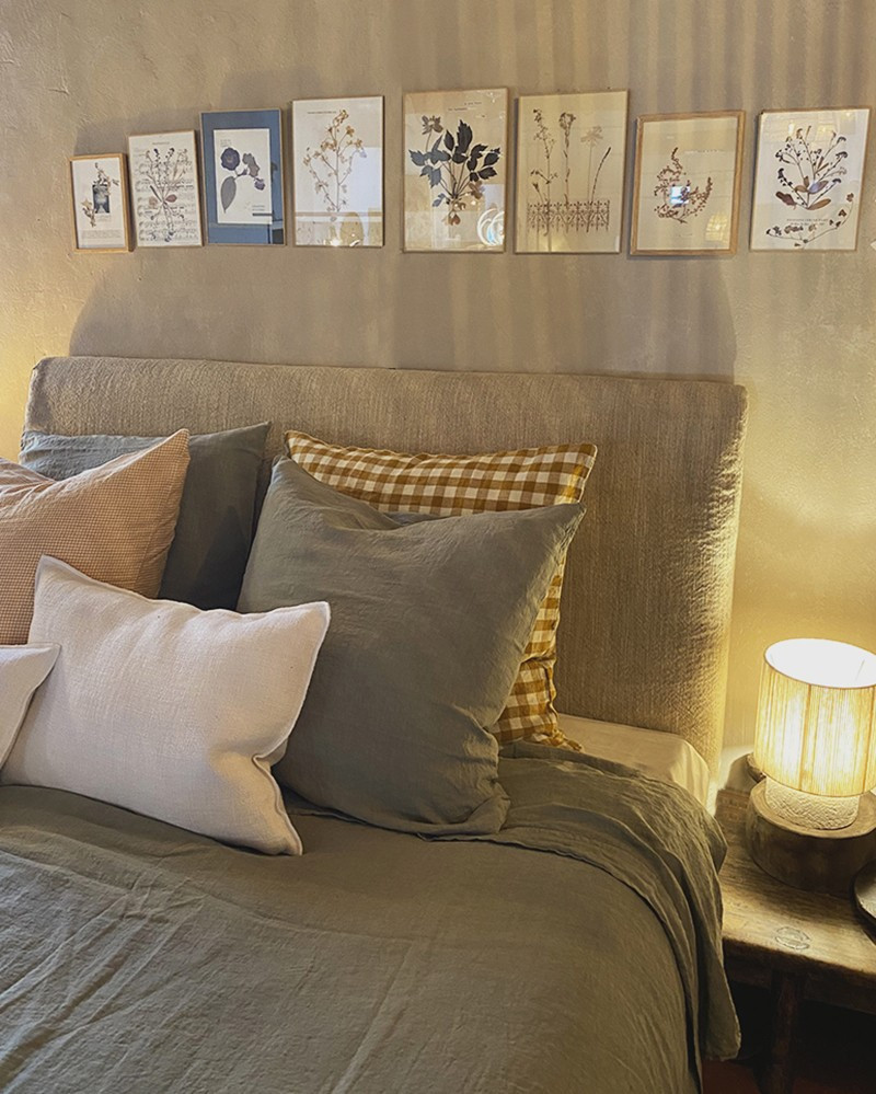Tête de lit en Toile Nomade Maison De Vacances