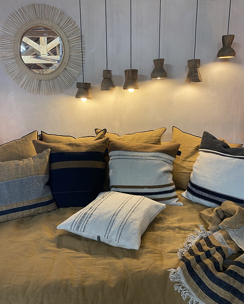Suspension en Bois brut