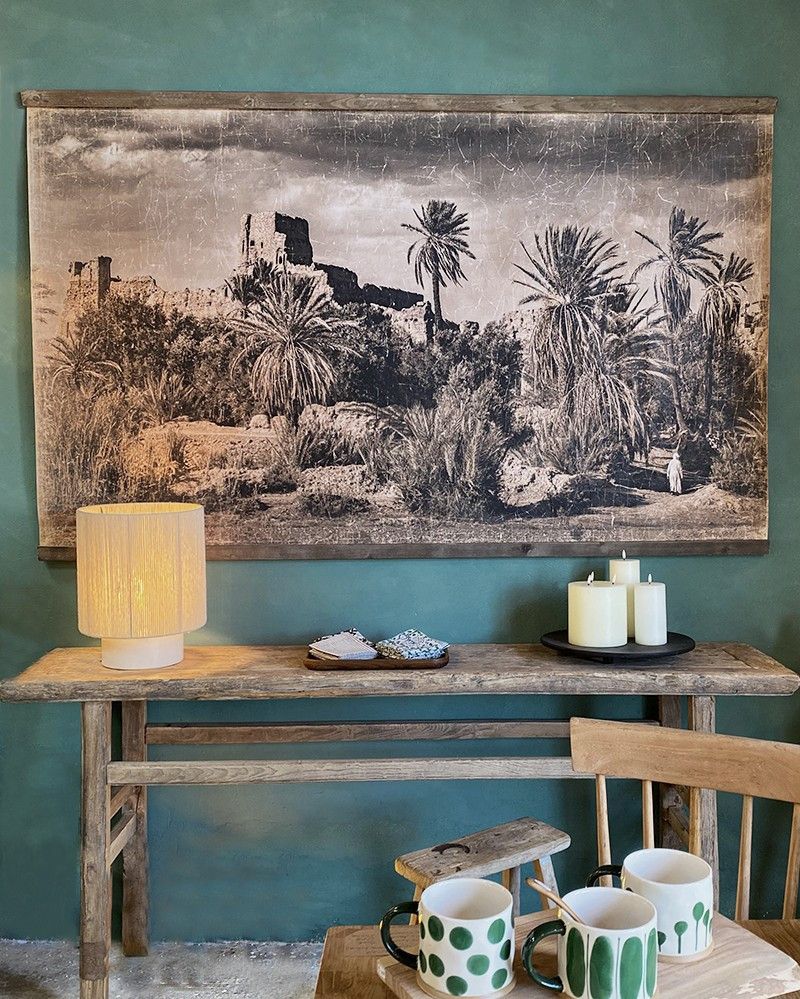Creased paper Ksar panel - Limited Edition