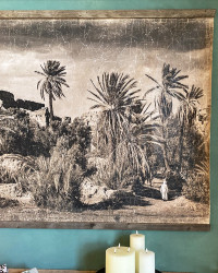 Creased paper Ksar panel - Limited Edition
