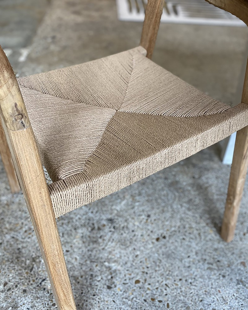 Chaise Baru en teck