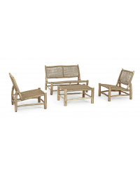 Teak & Polyfibres Outdoor Furniture Lampok