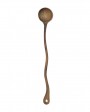 Small wavy teak measuring Spoon Wooden Organic