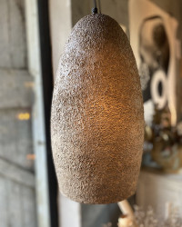 Recycled papier-mâché Divala pendant lamp