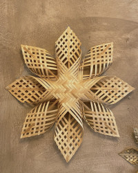 Etoile en bambou