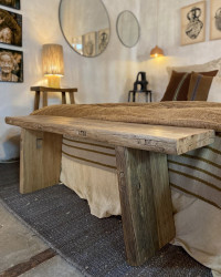 Elm Bench - unique piece