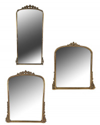 Gold Frame Mirror - Cécile Siméone x La Maison Pernoise
