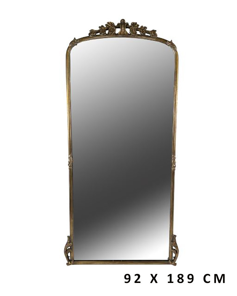 Gold Frame Mirror - Cécile Siméone x La Maison Pernoise