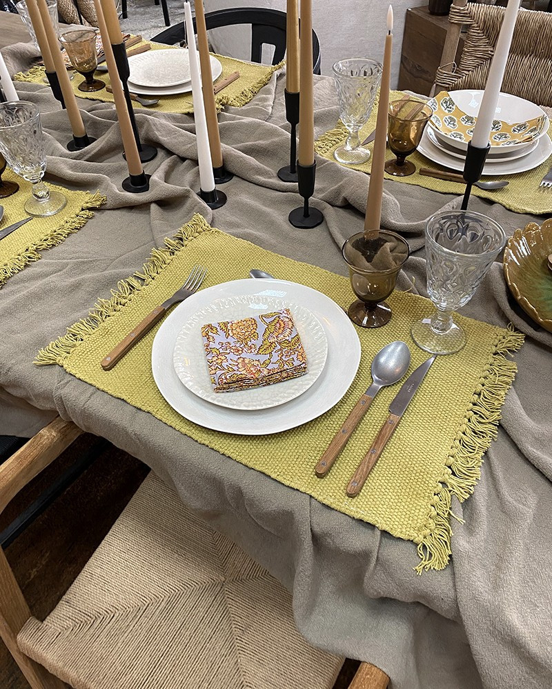 Cotton placemat Papeete