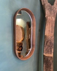Laoul mirror in wood