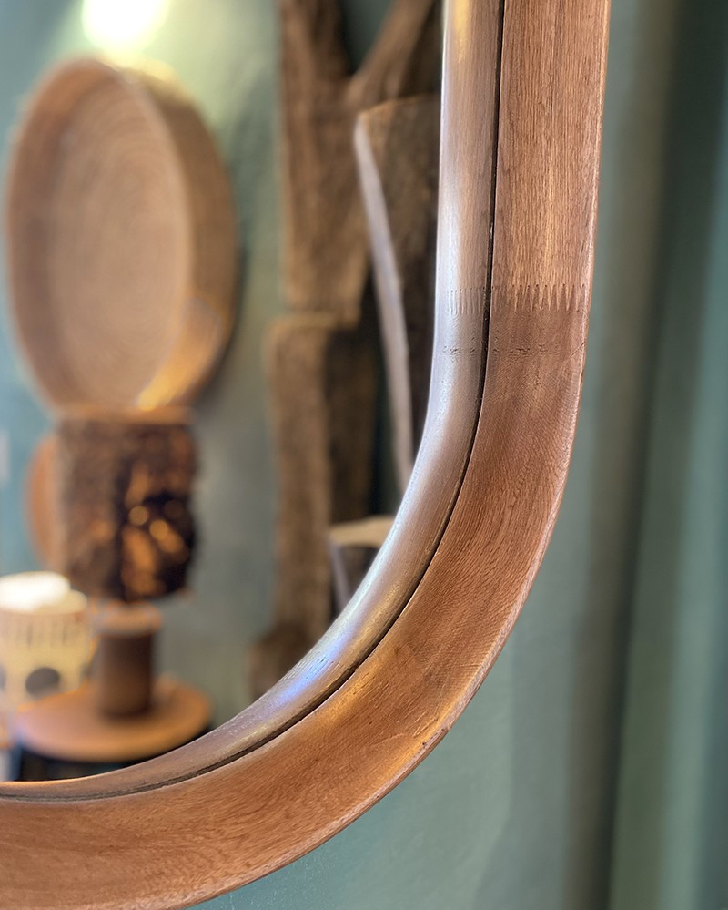 Laoul mirror in wood