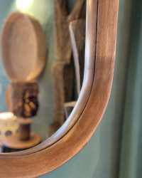 Laoul mirror in wood