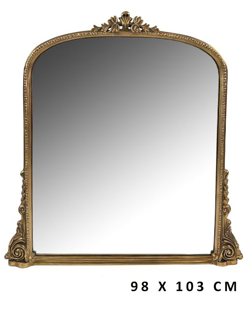 Miroir Gold Frame Petit Modèle - Cécile Siméone x La Maison Pernoise