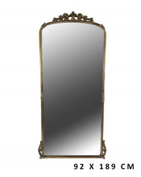 Miroir Gold Frame Petit Modèle - Cécile Siméone x La Maison Pernoise
