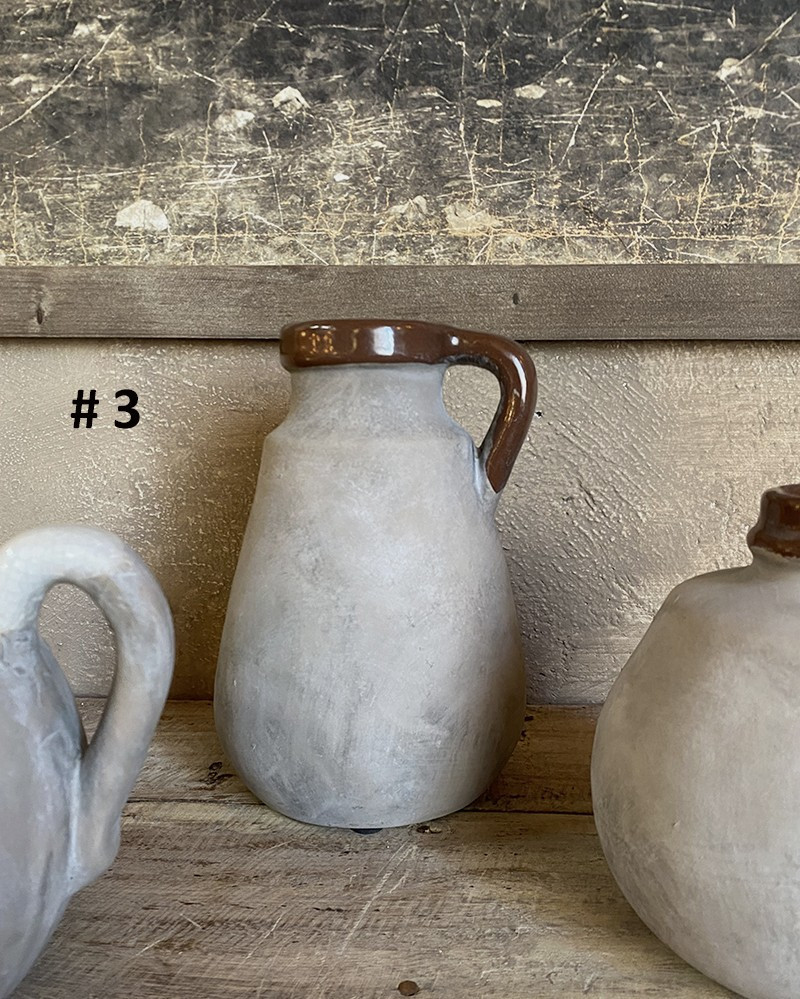 Earth terracotta vase