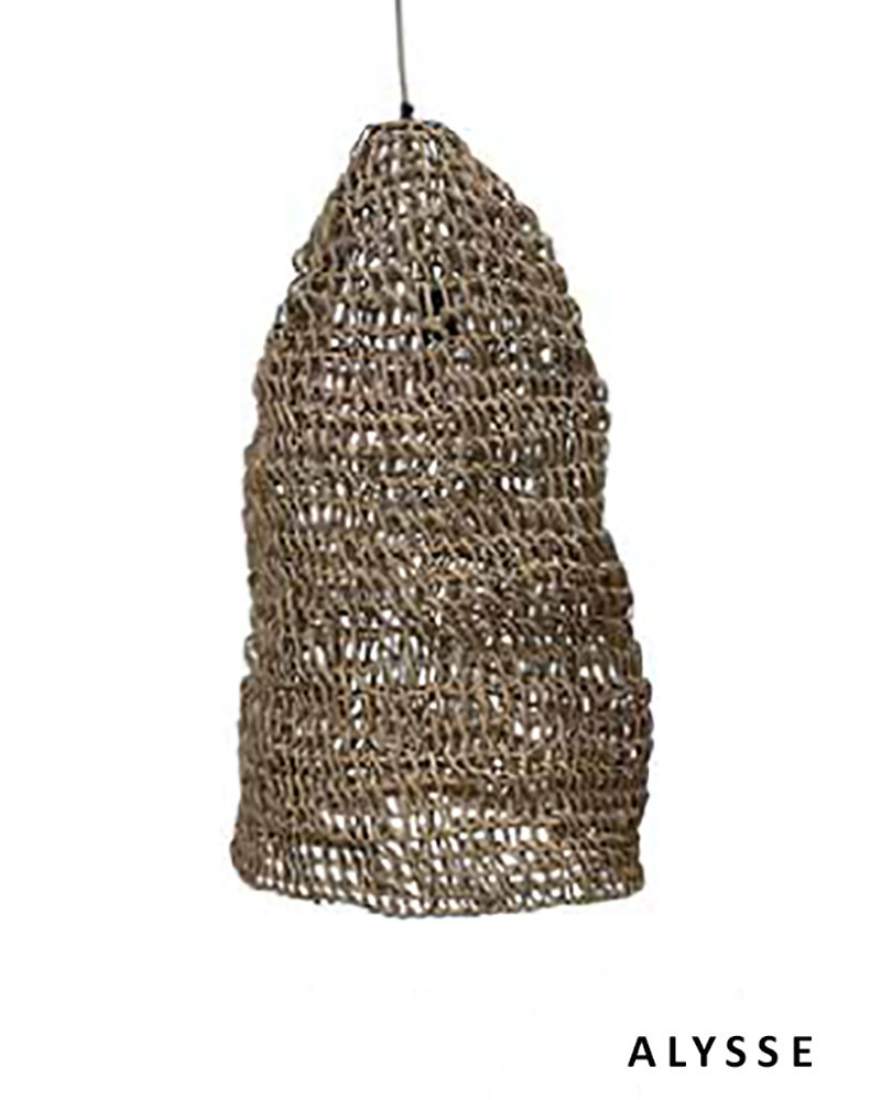 Recycled paper pendant lamp