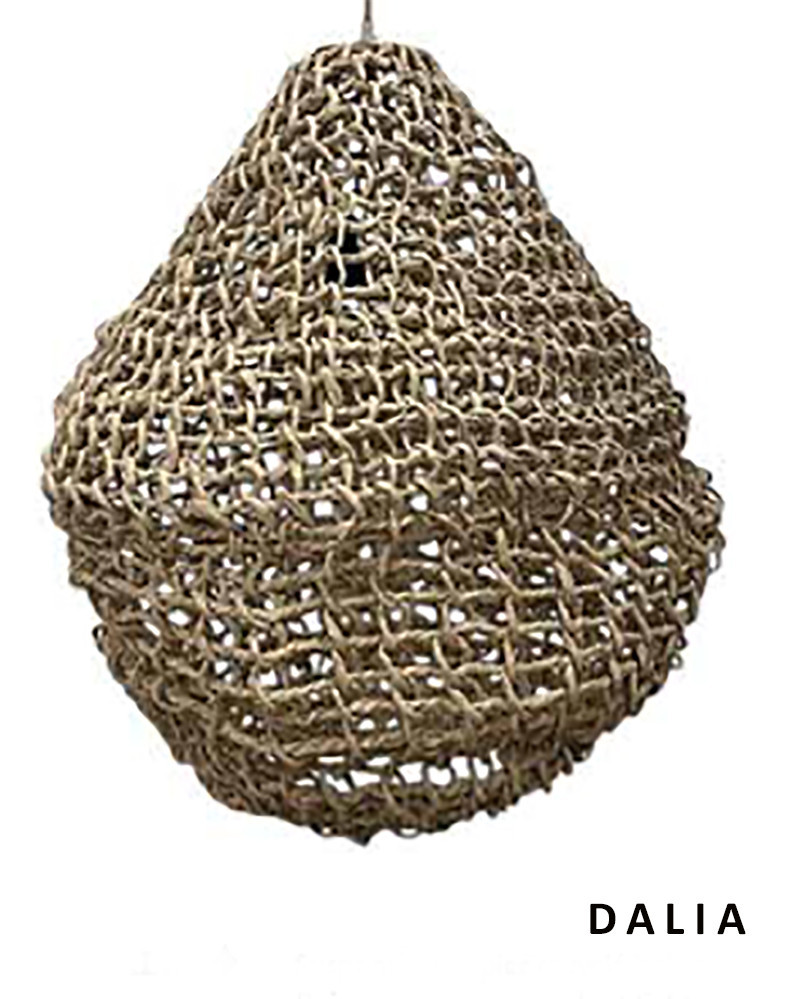 Recycled paper pendant lamp