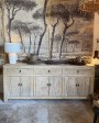 Aged Pine wooden Sideboard