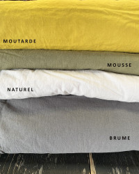 Linen & cotton sofa cover