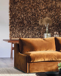 Convertible Linen Sofa BIDART 3PL
