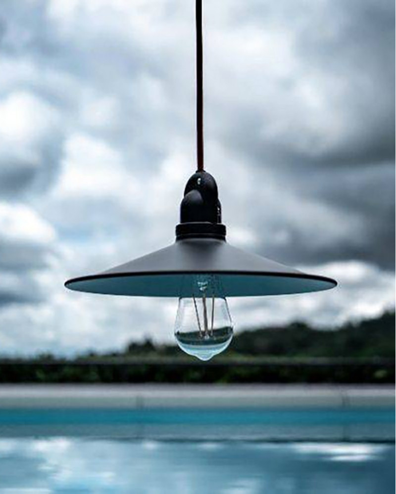 Black Thermoplastic Light Socket Outdoor