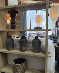 Small terracotta jar
