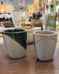 Mug en céramique recyclée - plusieurs coloris