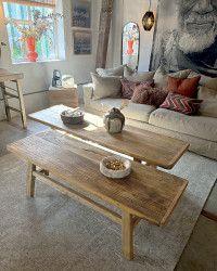 Elm Chinese Coffee Table - Unique Piece