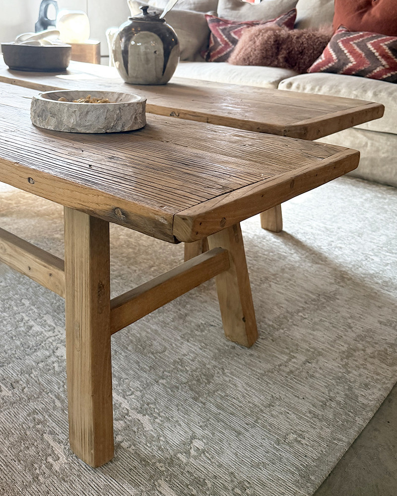 Elm Chinese Coffee Table - Unique Piece