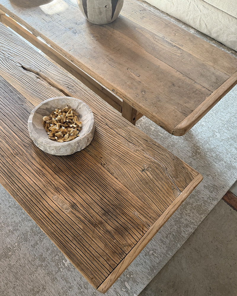 Elm Chinese Coffee Table - Unique Piece