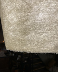Wool felt pendant light