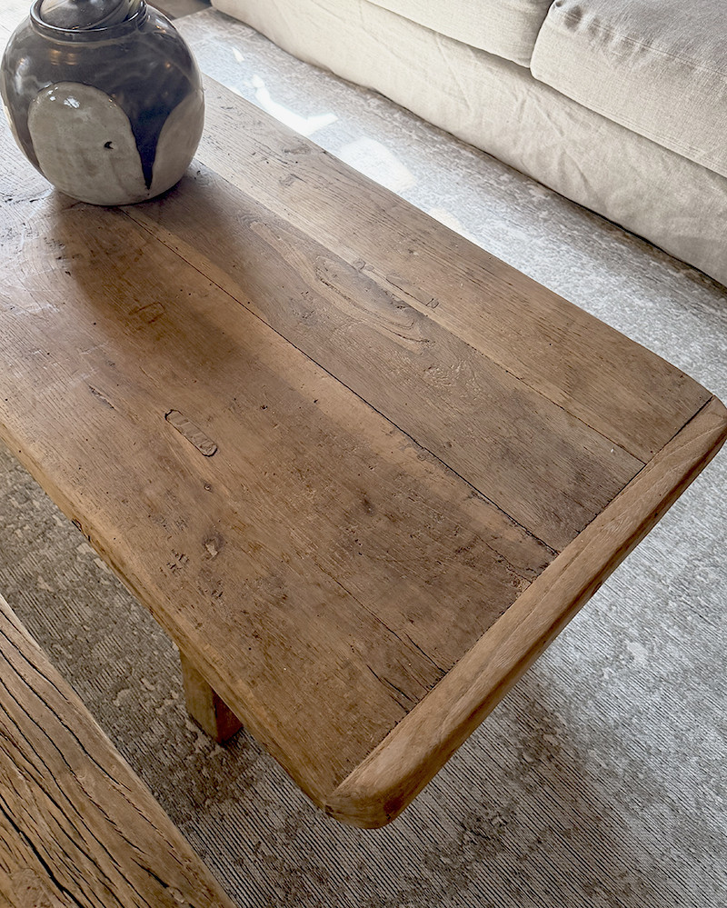 Elm Chinese Coffee Table - Unique Piece