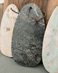 Planche à découper ovale en marbre