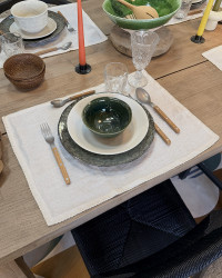 Linen placemat