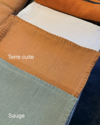 Set de table en lin lavé